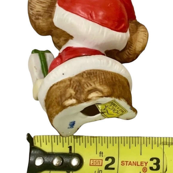🚩SOLD🚩 Vintage Christmas HOMCO Santa Mouse Figurine - Picture 10 of 11